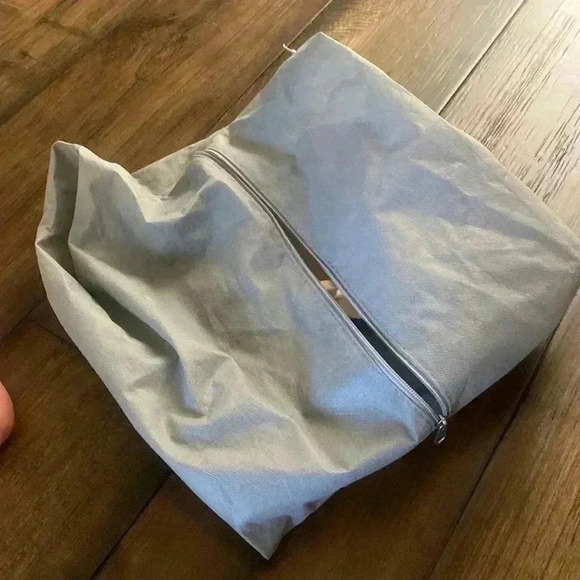 Violet & Red Carley, Grey Leather Suede Ankle Boots, Booties, Women Size 6 - Picture 7 of 7